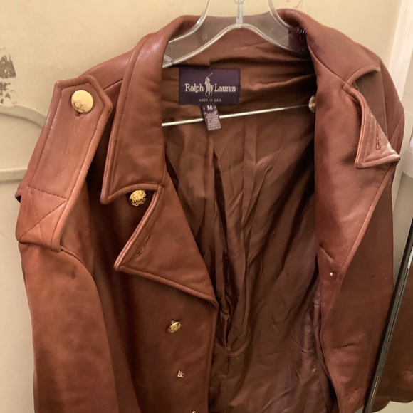 ralph lauren men's double breasted pea coat